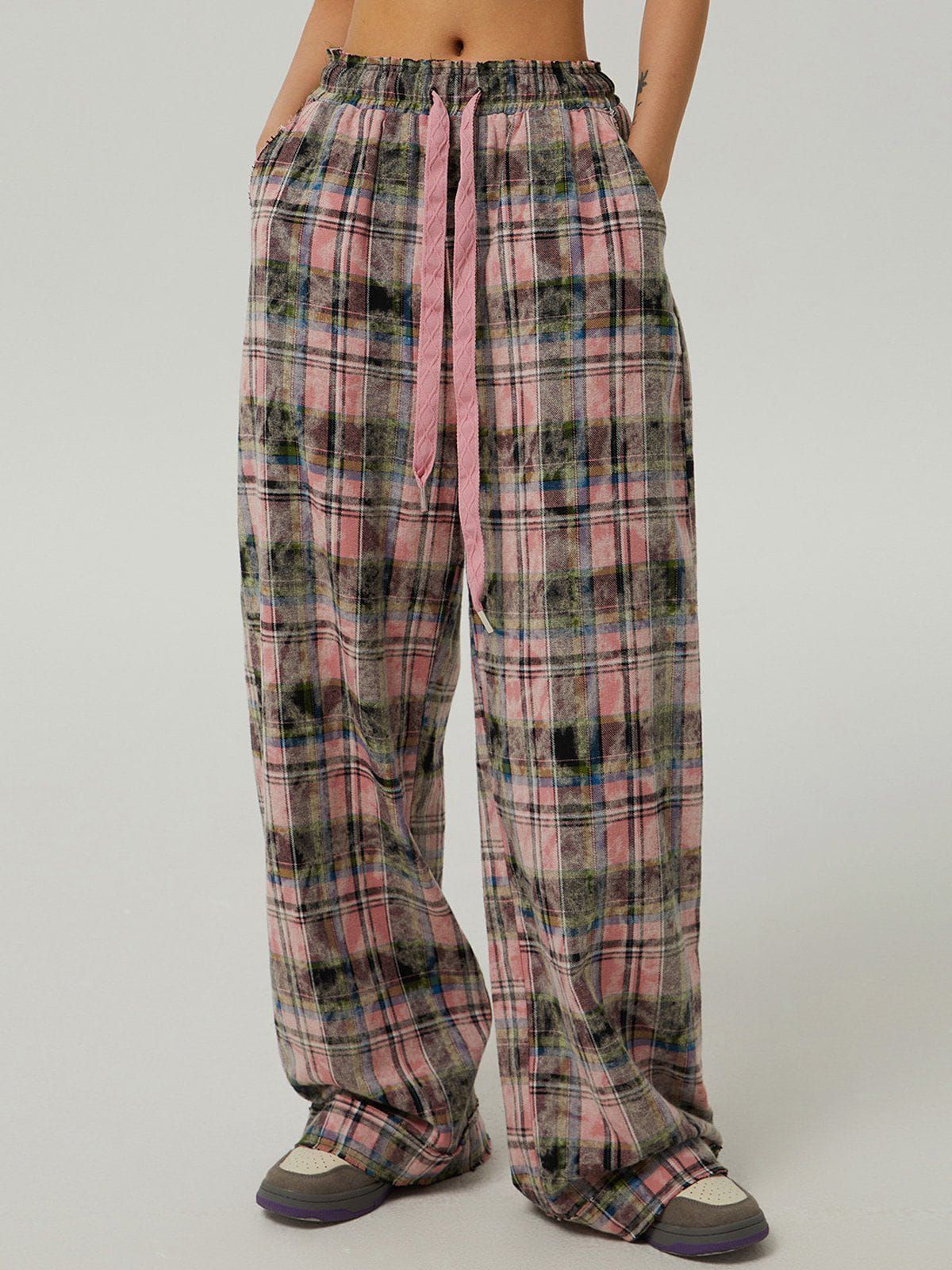 Aelfric Eden Plaid Drawstring Pants sold by Aelfric Eden