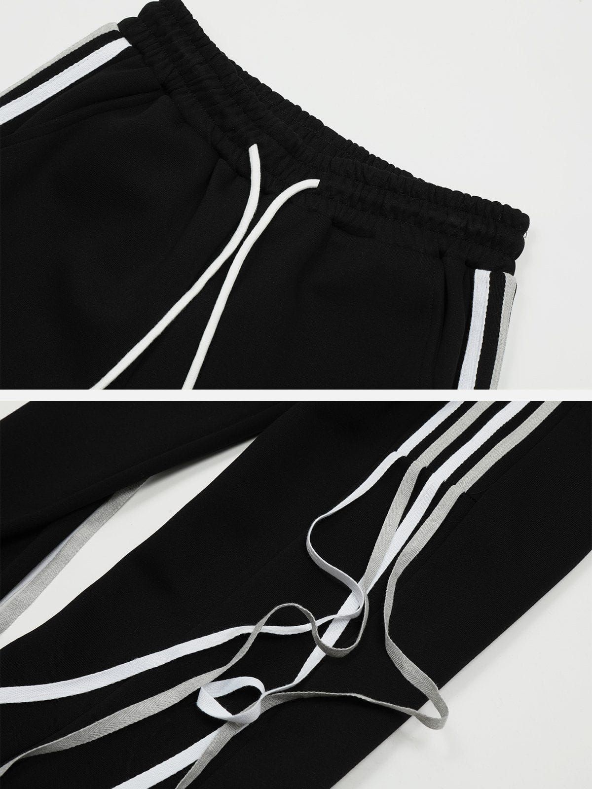 Aelfric Eden Color Blocking Tie-Waist Sweatpants sold by Aelfric Eden product image thumbnail 5