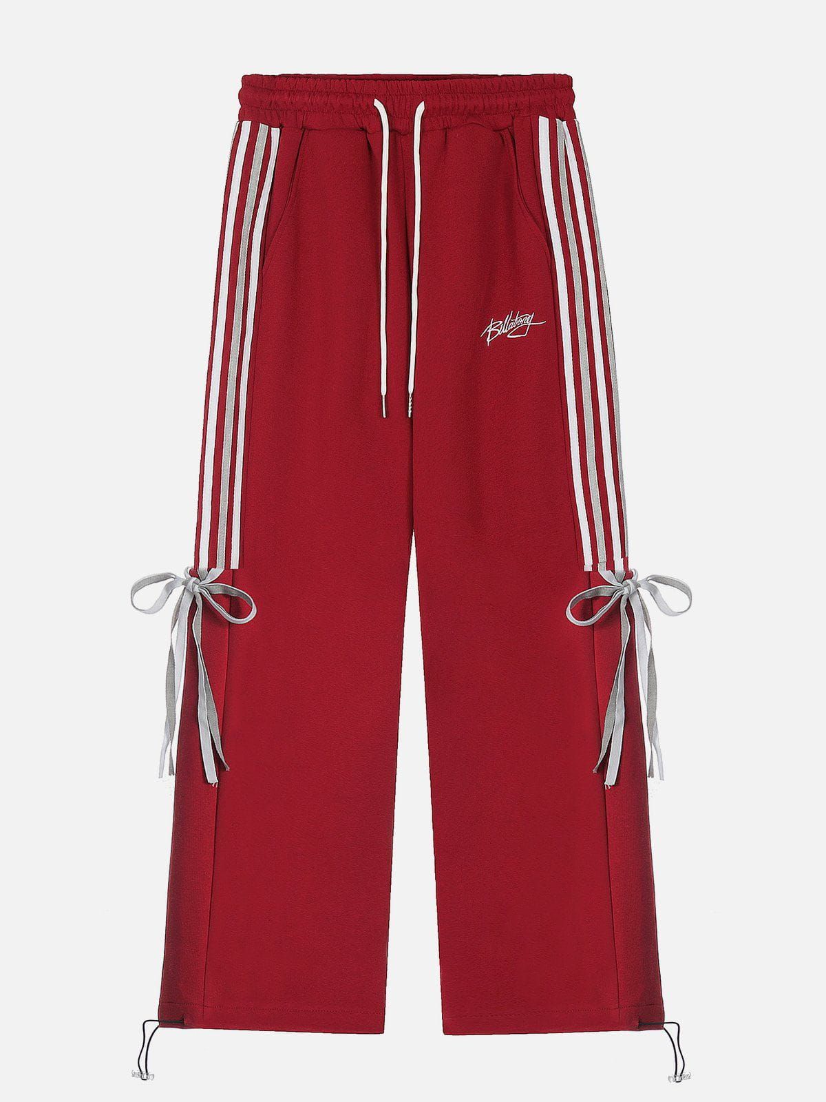 Aelfric Eden Color Blocking Tie-Waist Sweatpants sold by Aelfric Eden product image thumbnail 2