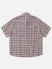 Aelfric Eden Crochet Heart Pocket Plaid Shirt sold by Aelfric Eden
