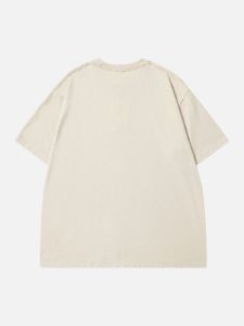 Aelfric Eden Washed Heart Print Tee sold by Aelfric Eden