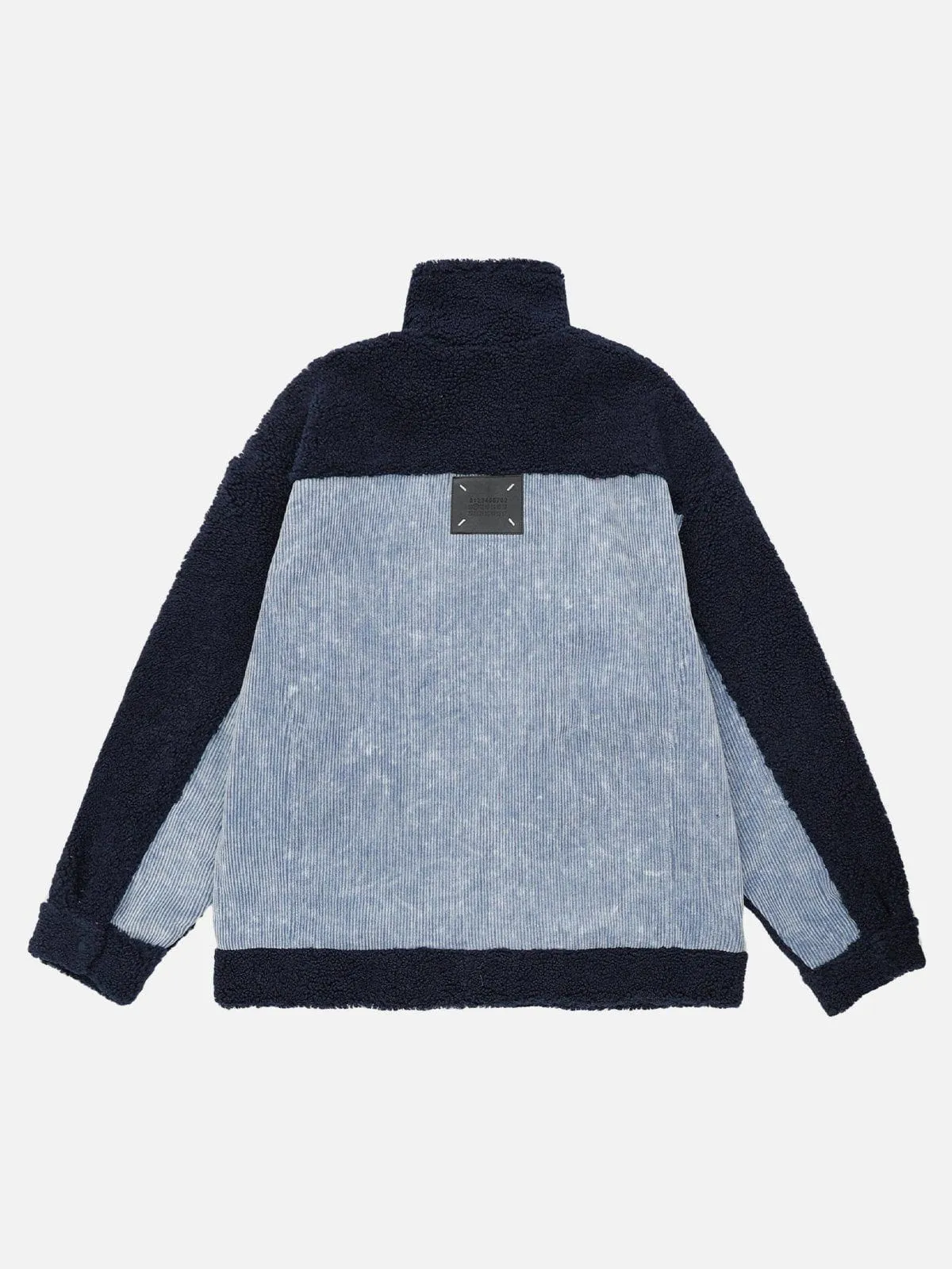 Aelfric Eden Corduroy Patchwork Sherpa Coat sold by Aelfric Eden product image thumbnail 5