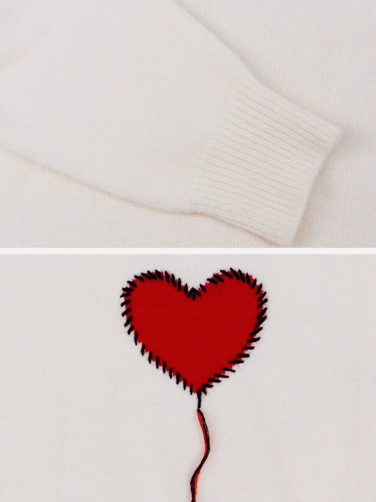 Aelfric Eden "Heart Choice" Knit Sweater sold by Aelfric Eden product image thumbnail 5