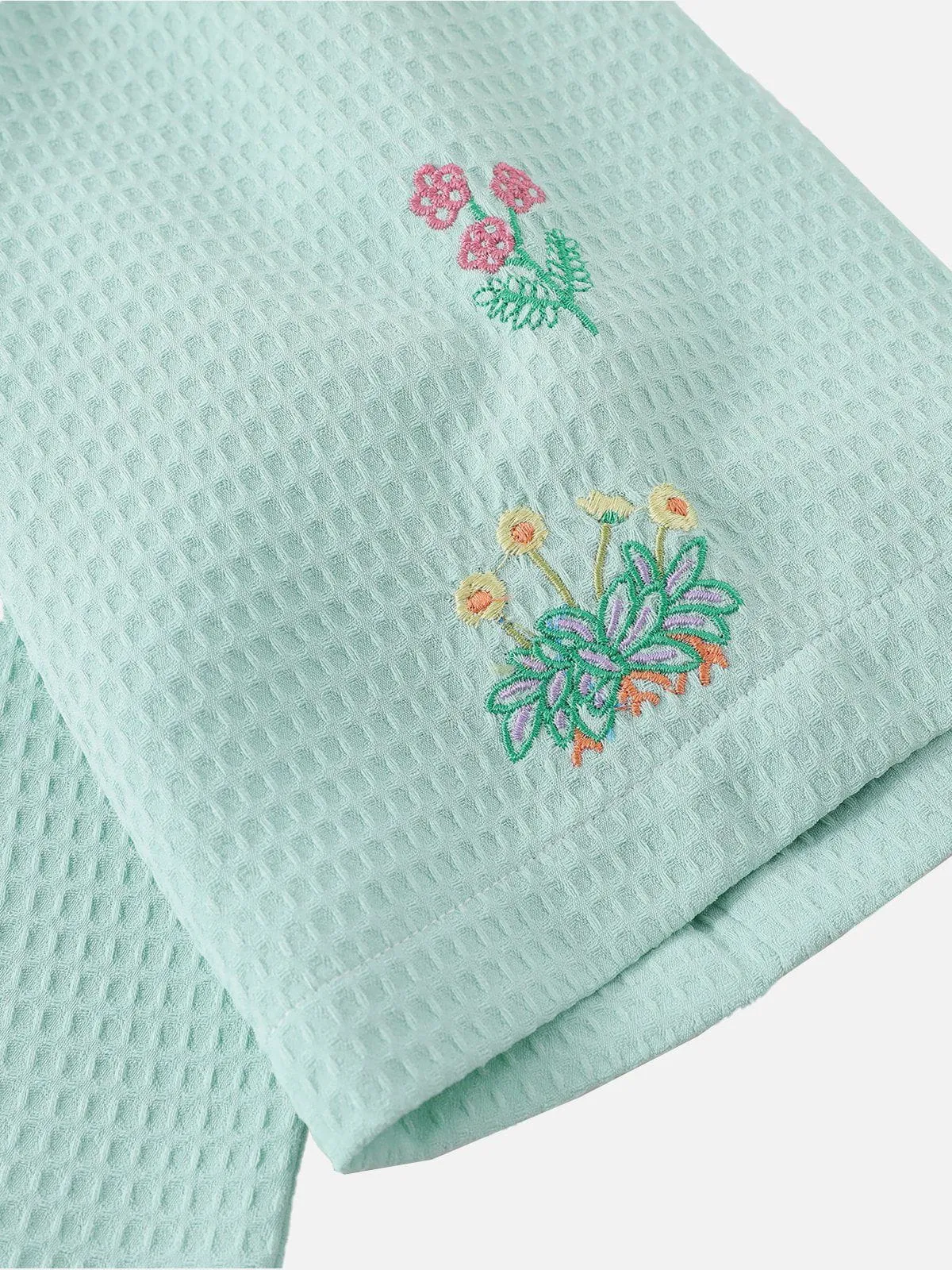 Aelfric Eden Colorful Embroidery Short Sleeve Shirt sold by Aelfric Eden product image thumbnail 5