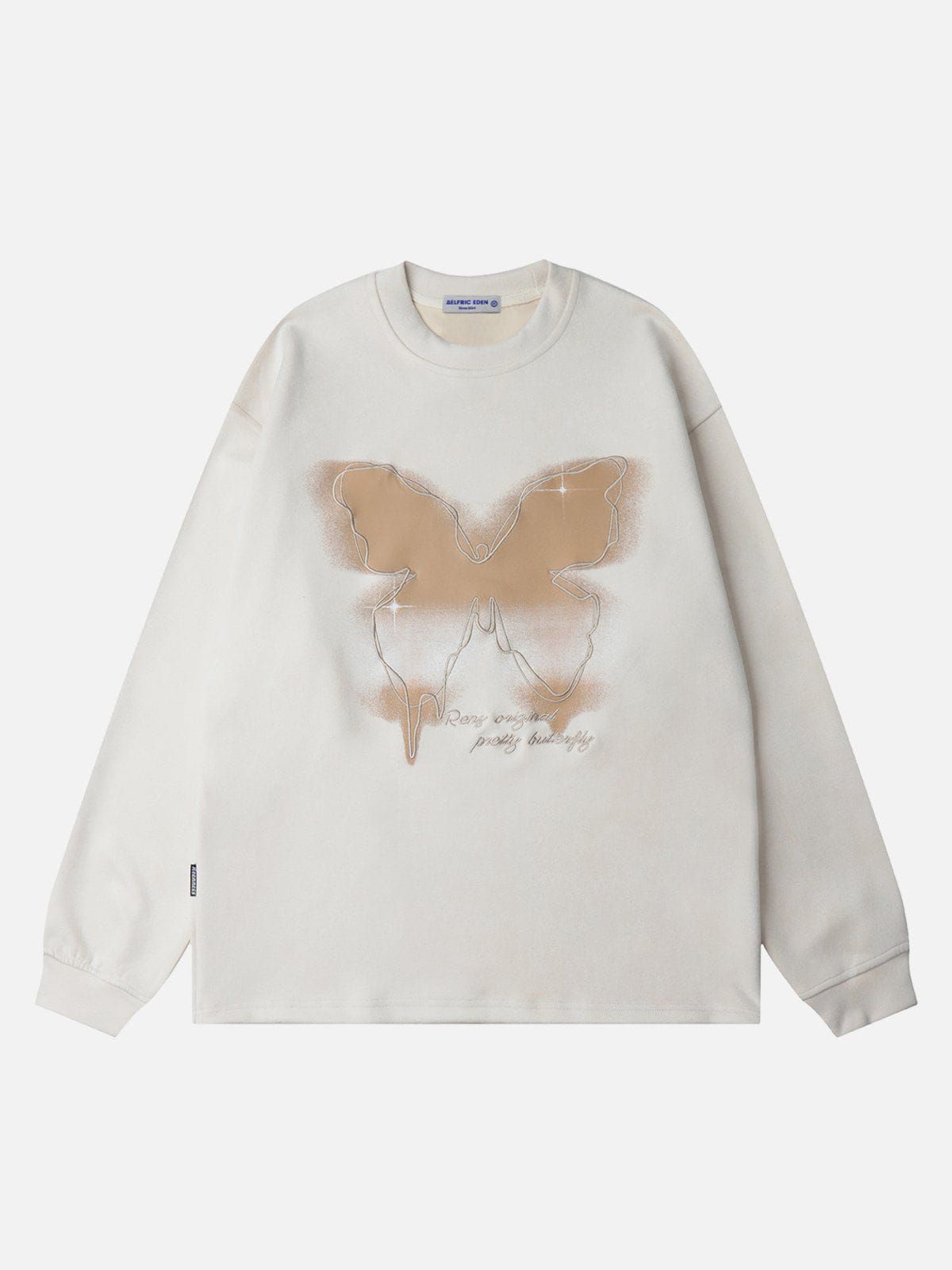Aelfric Eden Embroidery Butterfly Sweatshirt sold by Aelfric Eden product image thumbnail 3