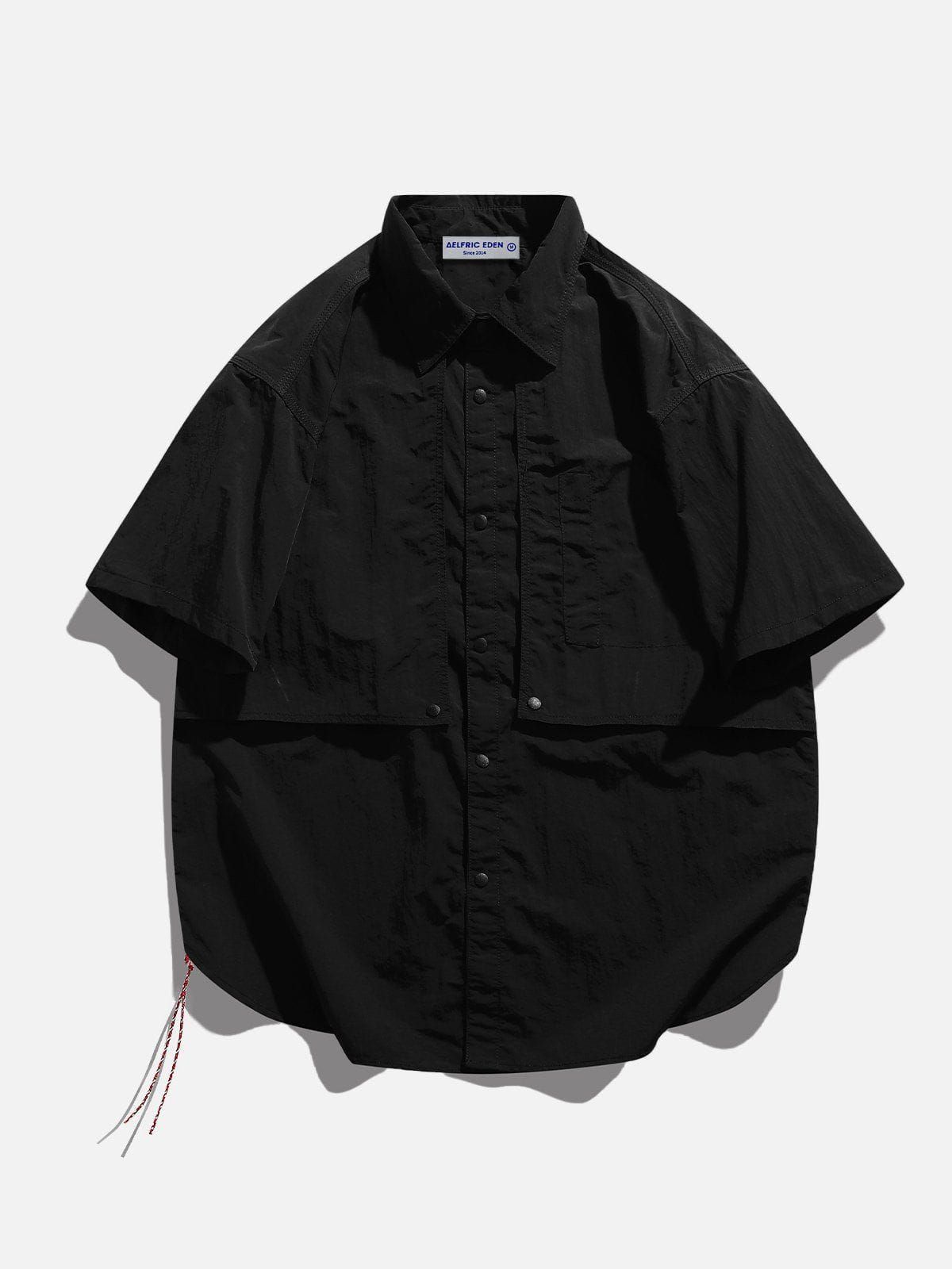 Aelfric Eden Solid Short Sleeve Shirts sold by Aelfric Eden product image thumbnail 3