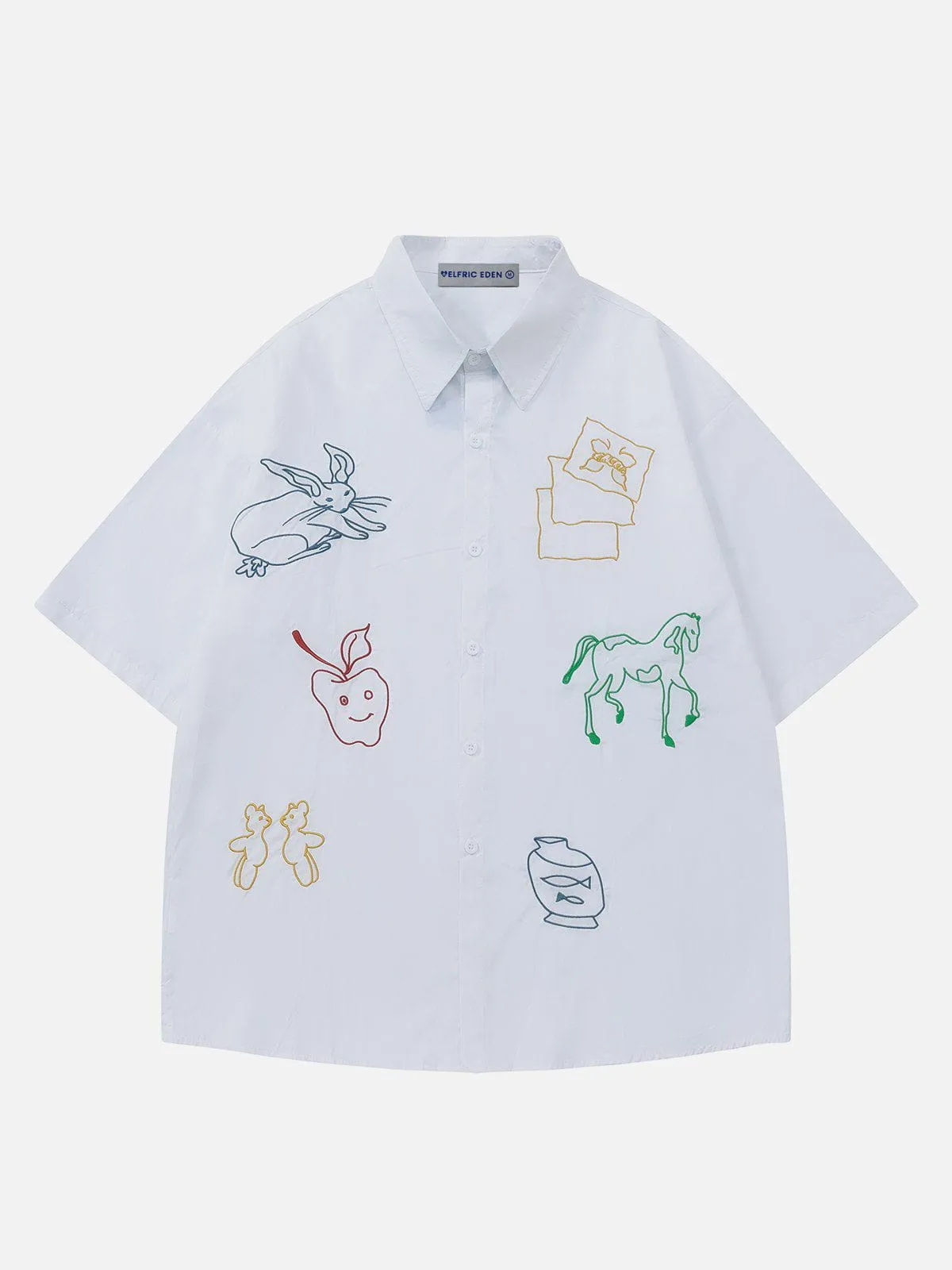 Aelfric Eden Embroidery Short Sleeve Shirt sold by Aelfric Eden
