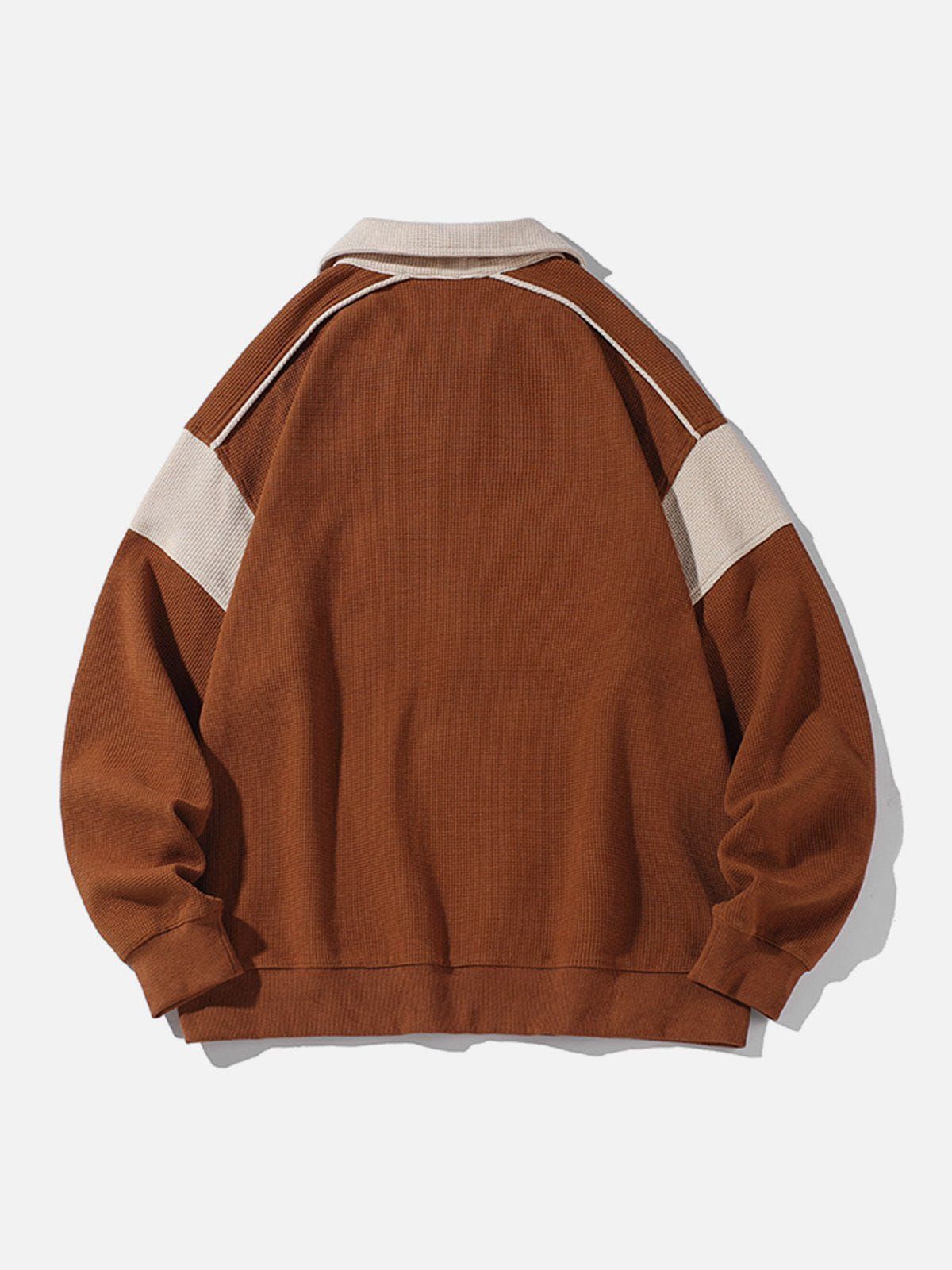 Aelfric Eden Embroidery Lettered Sweatshirt sold by Aelfric Eden product image thumbnail 4