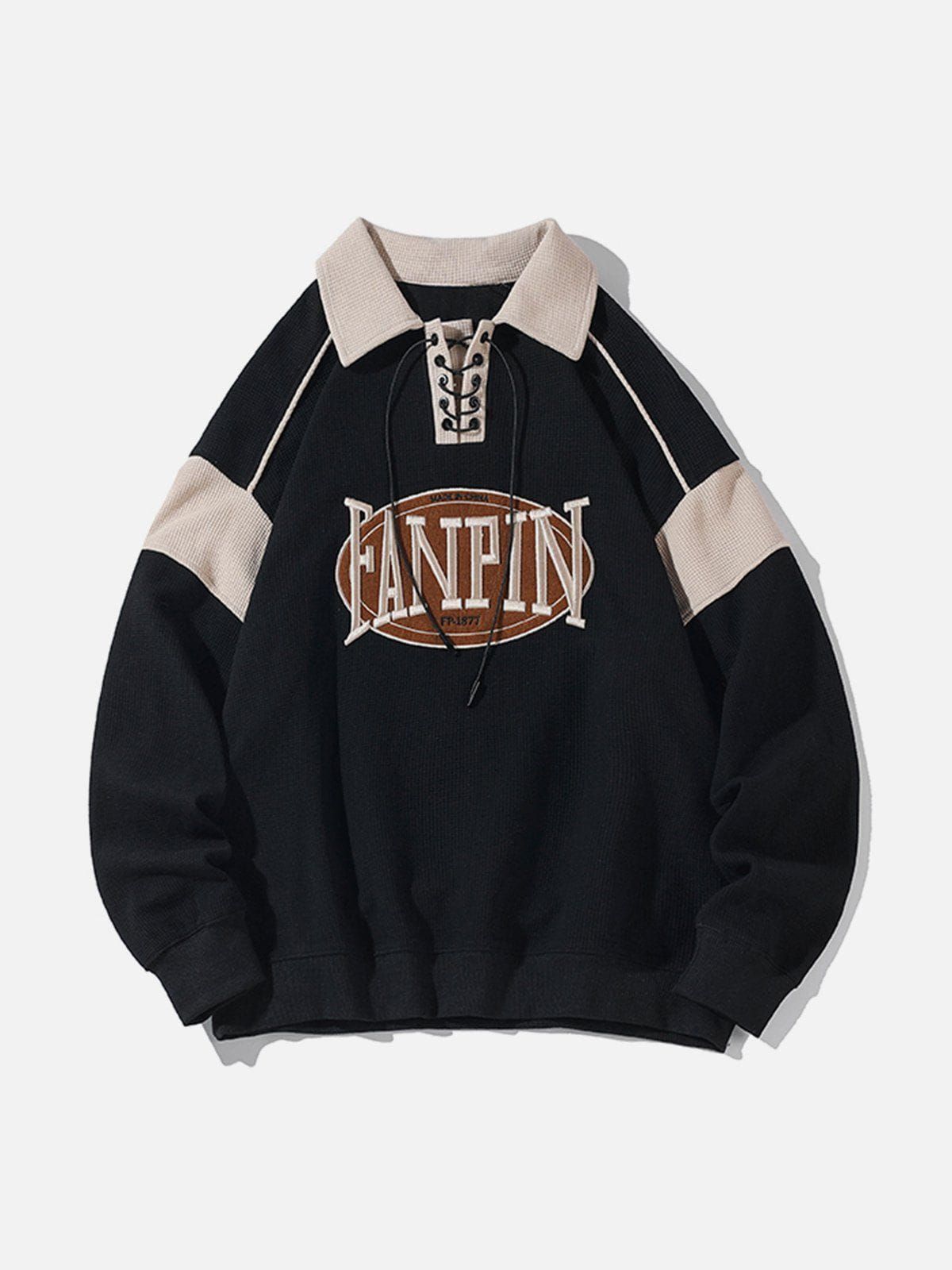 Aelfric Eden Embroidery Lettered Sweatshirt sold by Aelfric Eden product image thumbnail 5