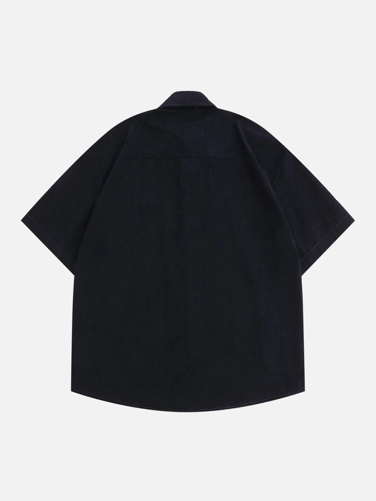 Aelfric Eden Rose Embroidered Corduroy Short Sleeve Shirt sold by Aelfric Eden product image thumbnail 3