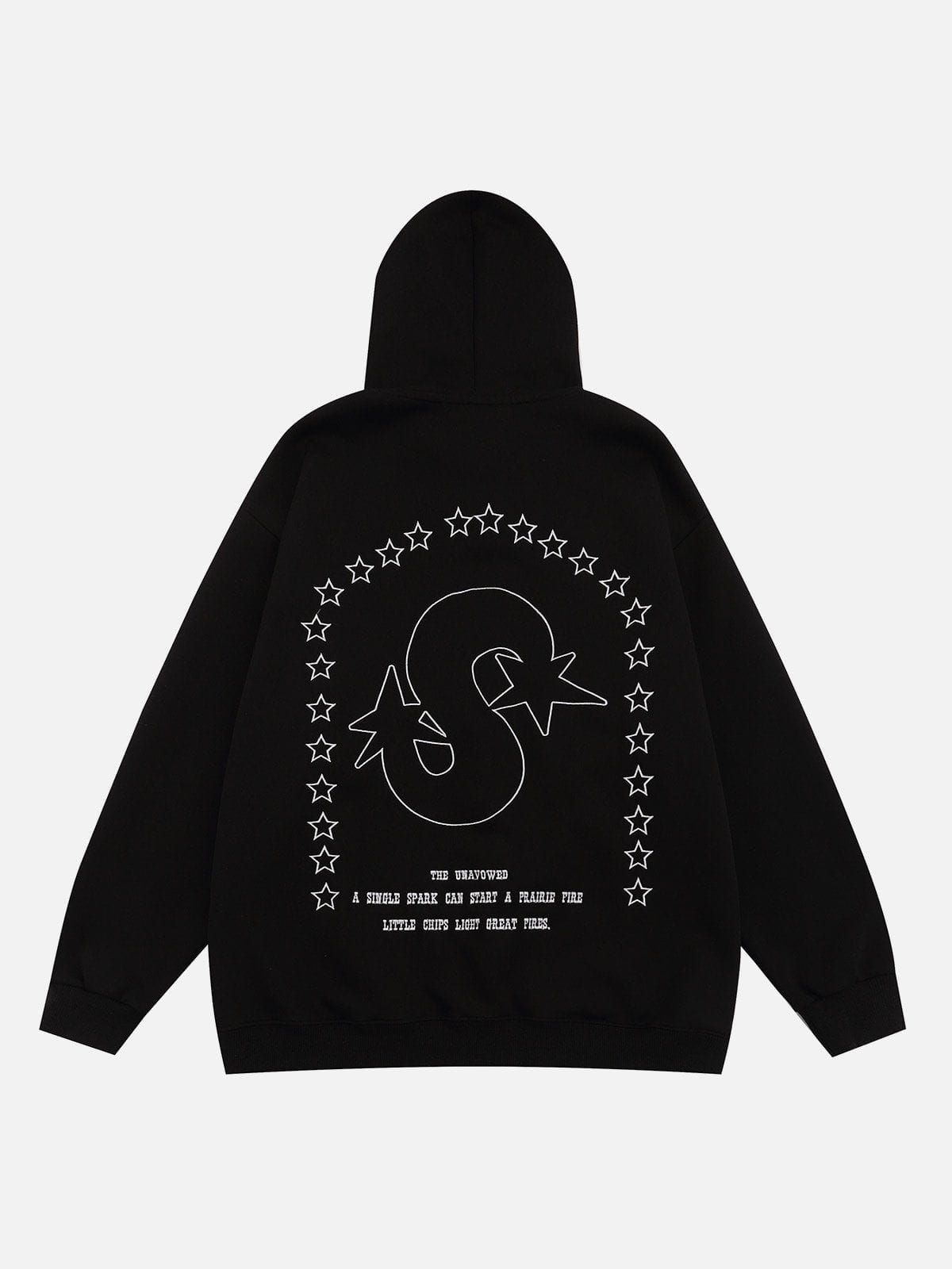 Aelfric Eden Applique Star Elements Hoodie sold by Aelfric Eden product image thumbnail 2