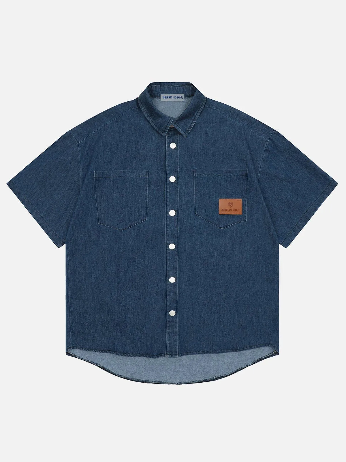 Aelfric Eden Basic Denim Short Sleeve Shirt sold by Aelfric Eden