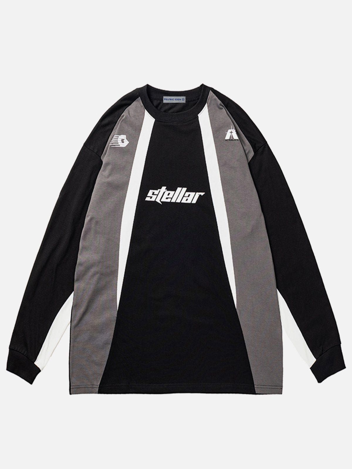 Aelfric Eden Multi Color Patchwork Sweatshirt sold by Aelfric Eden product image thumbnail 2