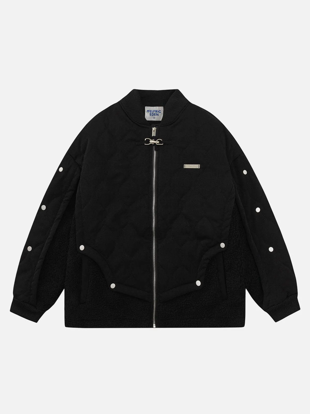 Aelfric Eden Irregular Patchwork Sherpa Jacket sold by Aelfric Eden product image thumbnail 2