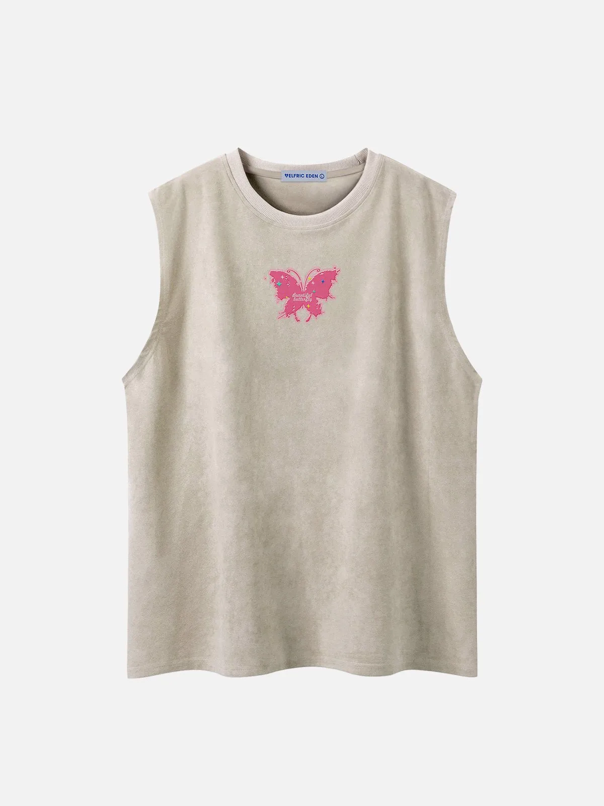 Aelfric Eden Pink Butterfly Print Tank Top sold by Aelfric Eden