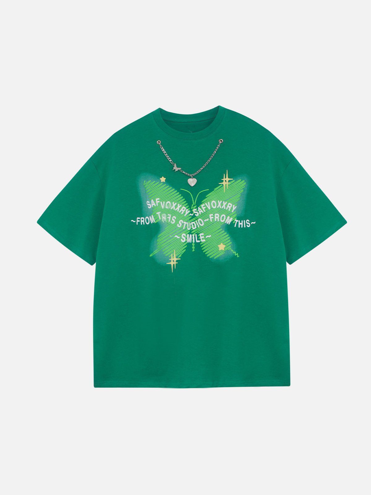 Aelfric Eden Doodle Butterfly Print Tee sold by Aelfric Eden product image thumbnail 5