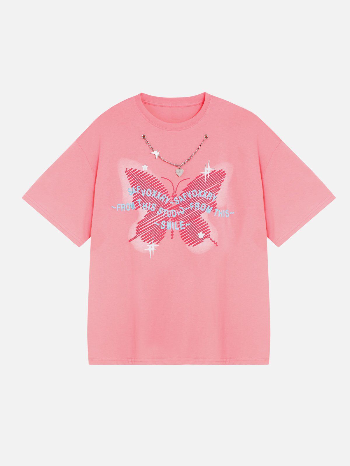 Aelfric Eden Doodle Butterfly Print Tee sold by Aelfric Eden product image thumbnail 4