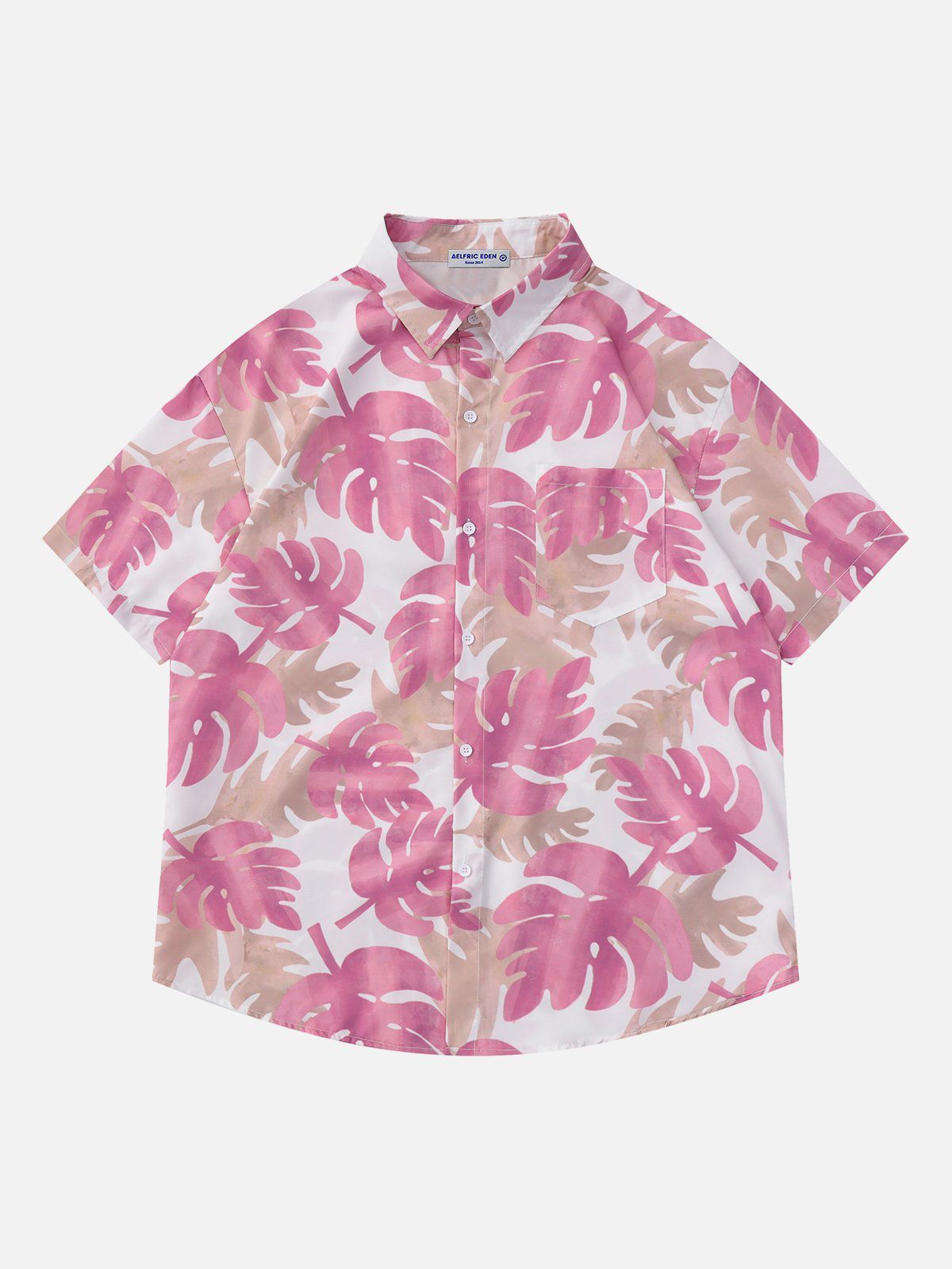 Aelfric Eden All-over Maple Leaf Print Short Sleeve Shirts sold by Aelfric Eden