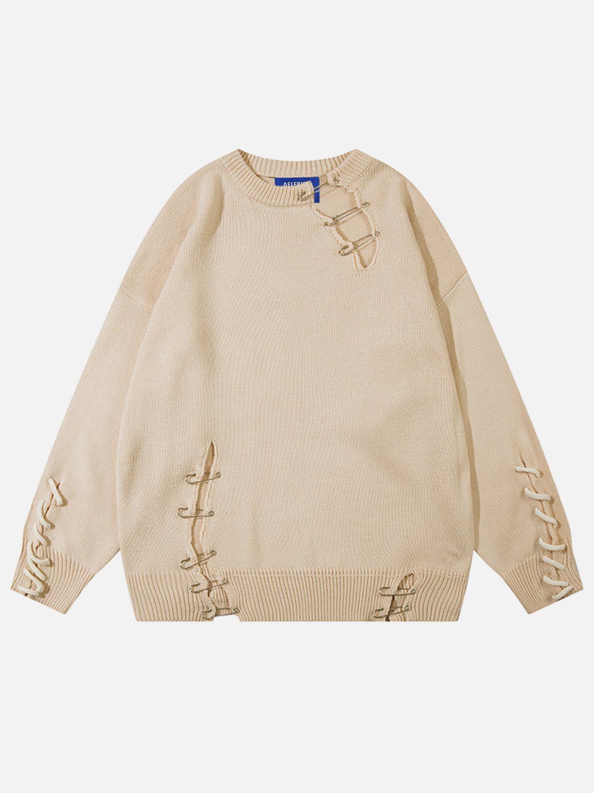 Aelfric Eden Distressed Pin Sweater sold by Aelfric Eden product image thumbnail 2