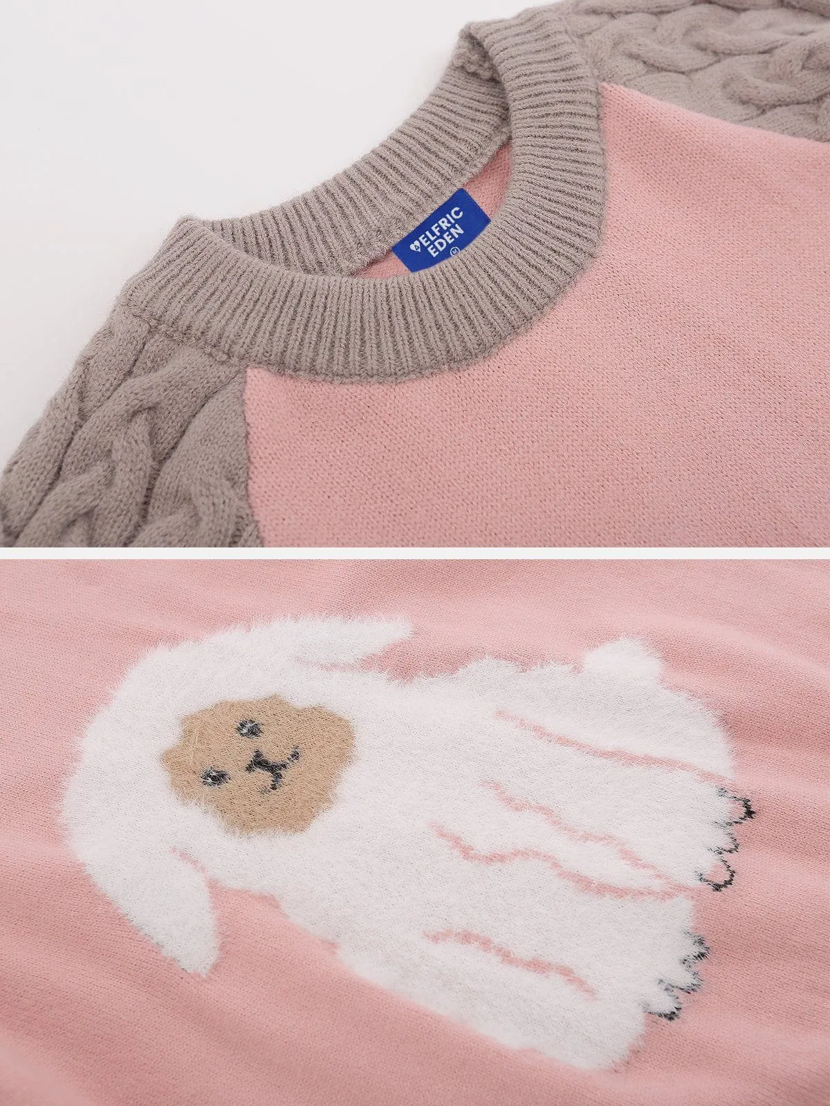 Aelfric Eden Animal Raglan Sleeve Sweater sold by Aelfric Eden product image thumbnail 3