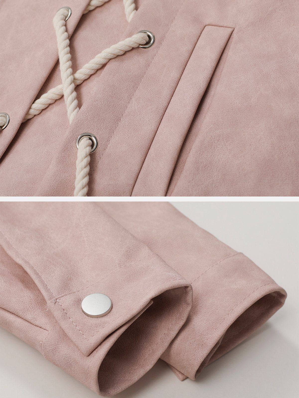 Aelfric Eden Solid Drawstring Jacket sold by Aelfric Eden product image thumbnail 6