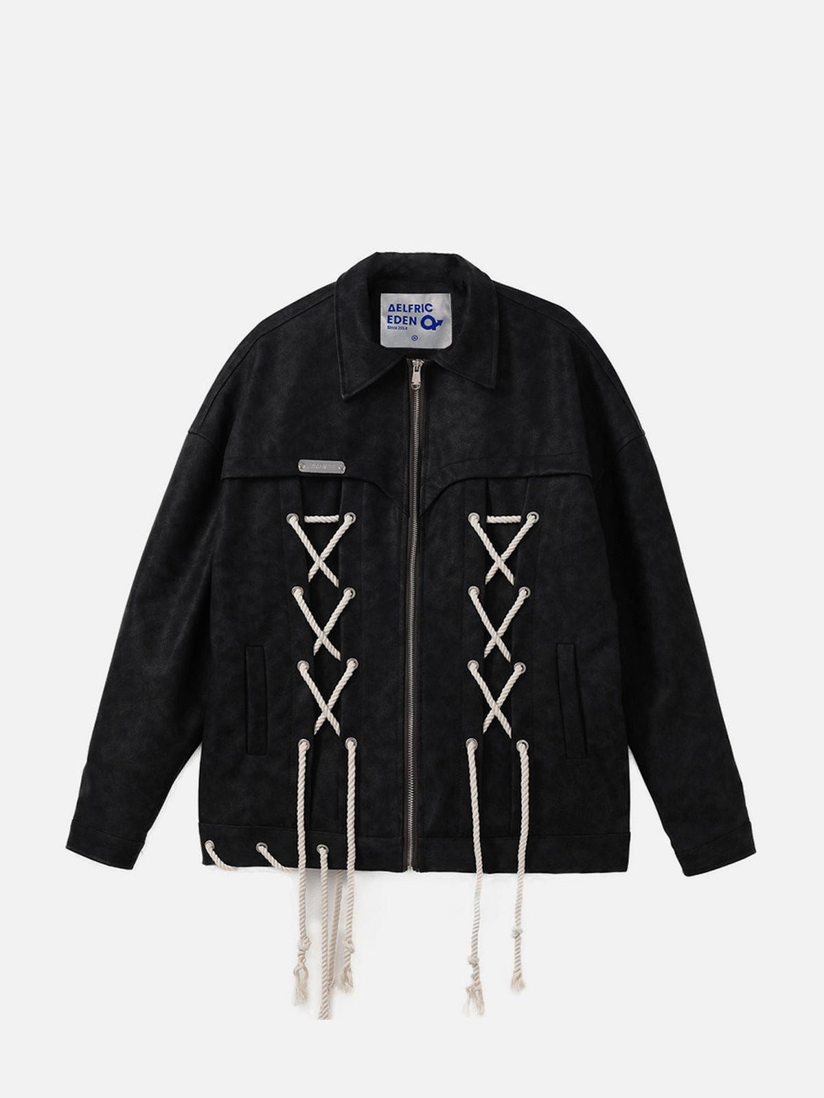 Aelfric Eden Solid Drawstring Jacket sold by Aelfric Eden product image thumbnail 3