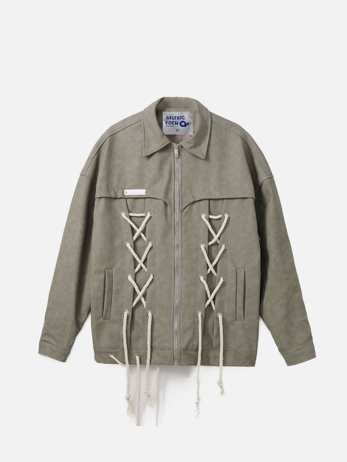 Aelfric Eden Solid Drawstring Jacket sold by Aelfric Eden product image thumbnail 2