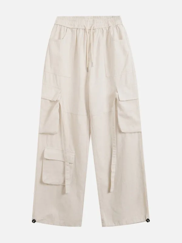 Aelfric Eden Ribbon Multi Pocket Cargo Pants sold by Aelfric Eden
