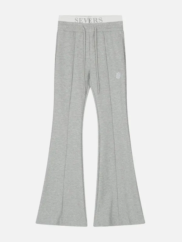 Solid Drawstring Flare Pants sold by Aelfric Eden