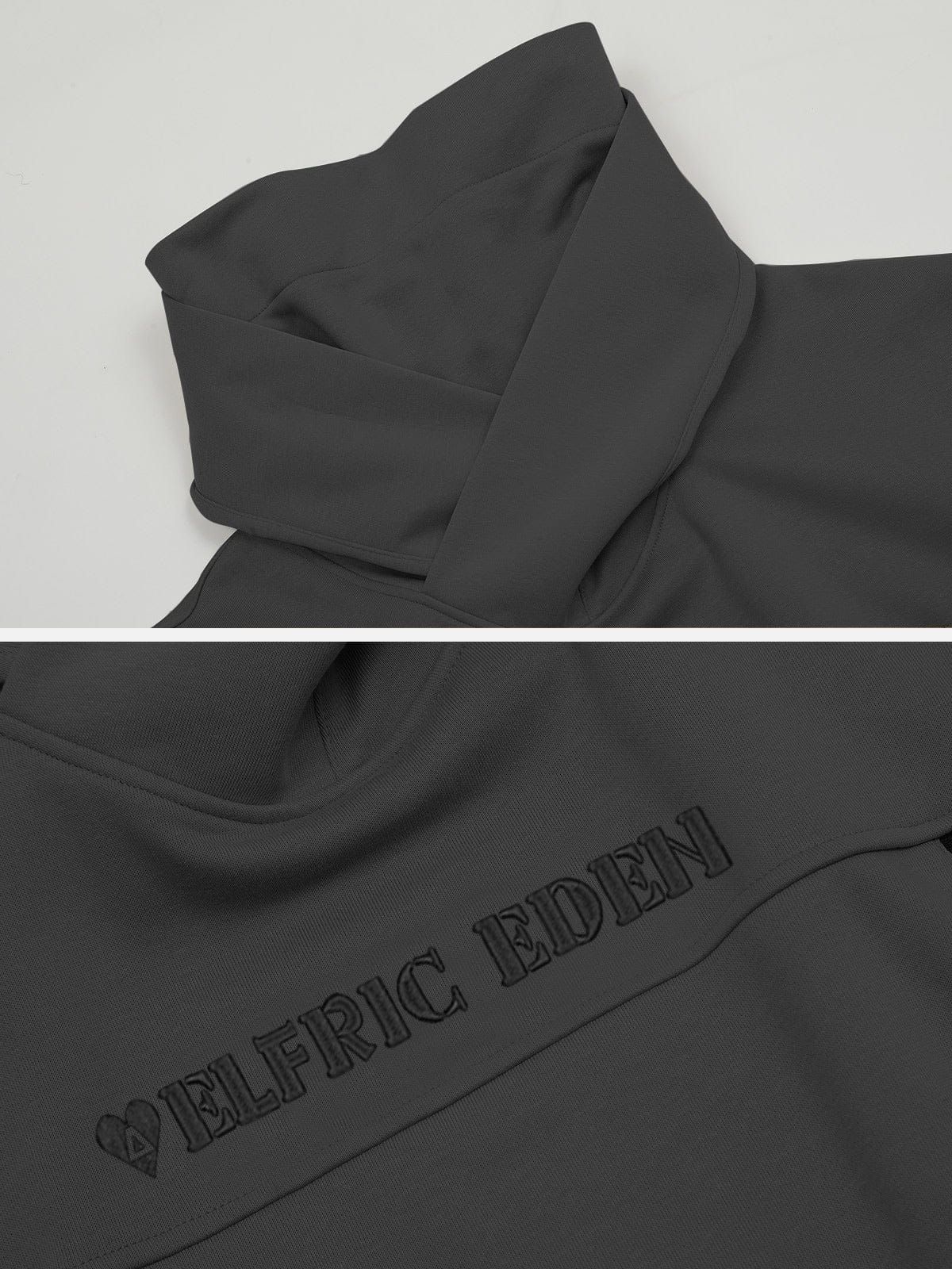 Aelfric Eden ZIP UP Patchwork Hoodie sold by Aelfric Eden product image thumbnail 3