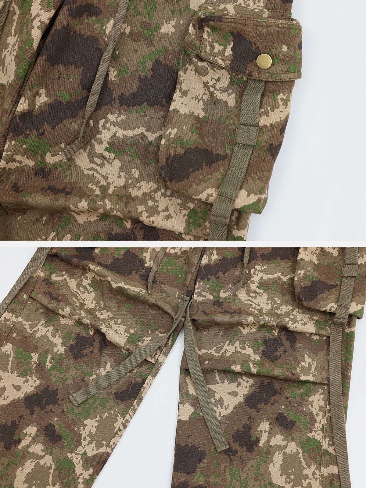 Aelfric Eden Camouflage 3D Pocket Cargo Pants sold by Aelfric Eden product image thumbnail 4