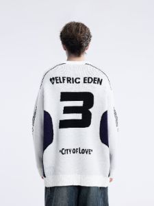 Aelfric Eden Color Blocking Racing Sweater sold by Aelfric Eden