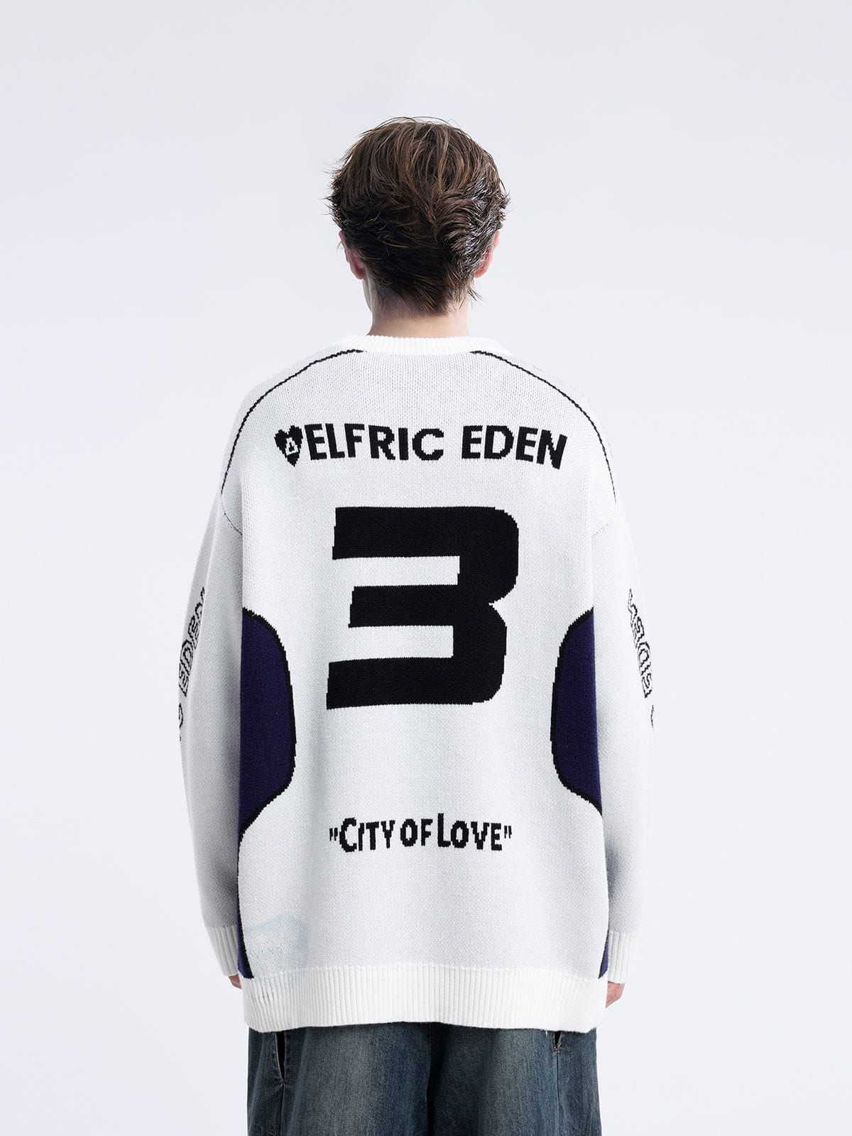 Aelfric Eden Color Blocking Racing Sweater sold by Aelfric Eden product image thumbnail 4