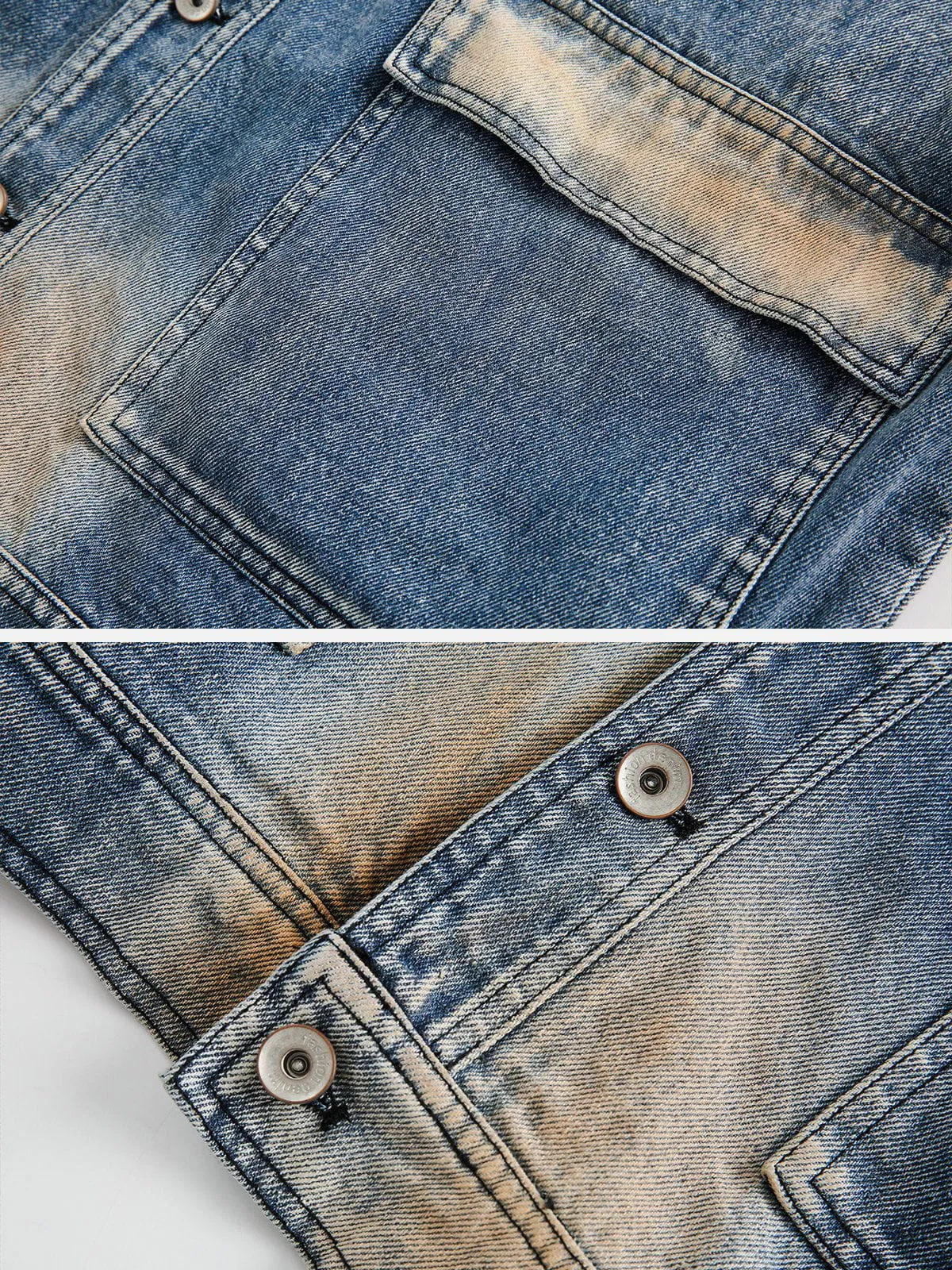 Aelfric Eden Vintage Washed Denim Jacket sold by Aelfric Eden product image thumbnail 4