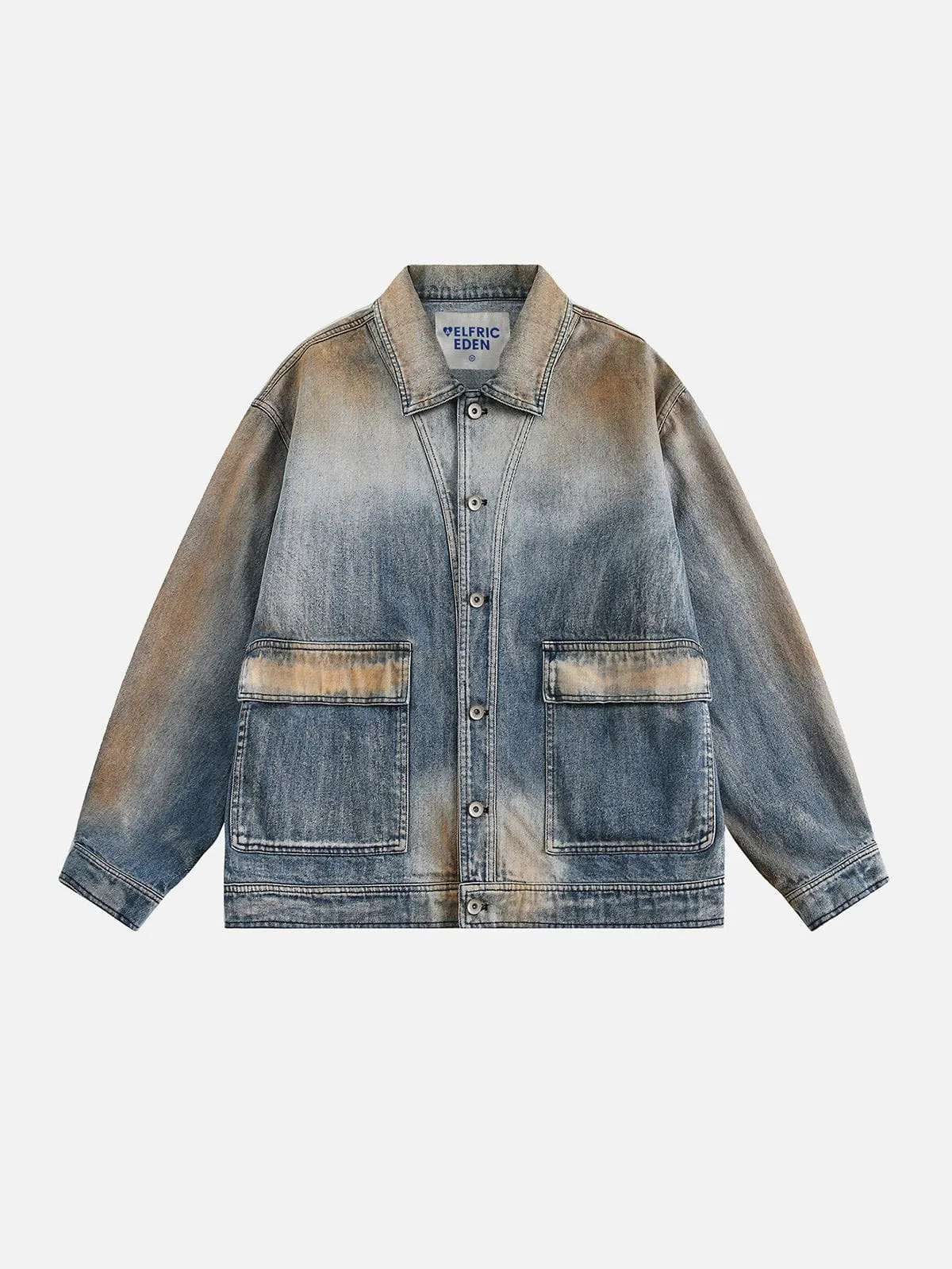 Aelfric Eden Vintage Washed Denim Jacket sold by Aelfric Eden