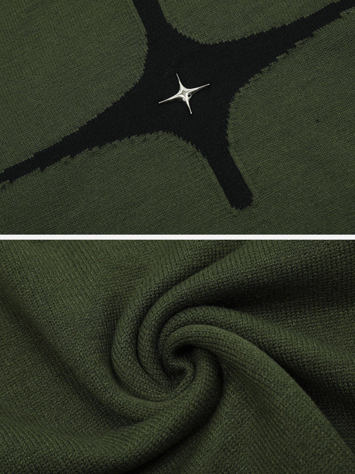 Aelfric Eden Color Blocking Star Sweater sold by Aelfric Eden product image thumbnail 6