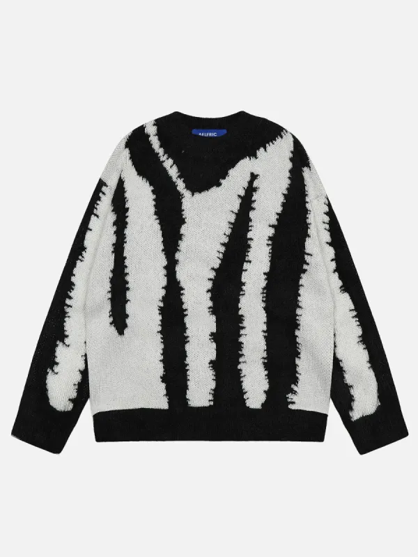 国内未入荷 Aelfric Eden - Color Blocking Wool Blend Sweater 国内未入荷 Aelfric Eden - Color Blocking Wool Blend Sweater