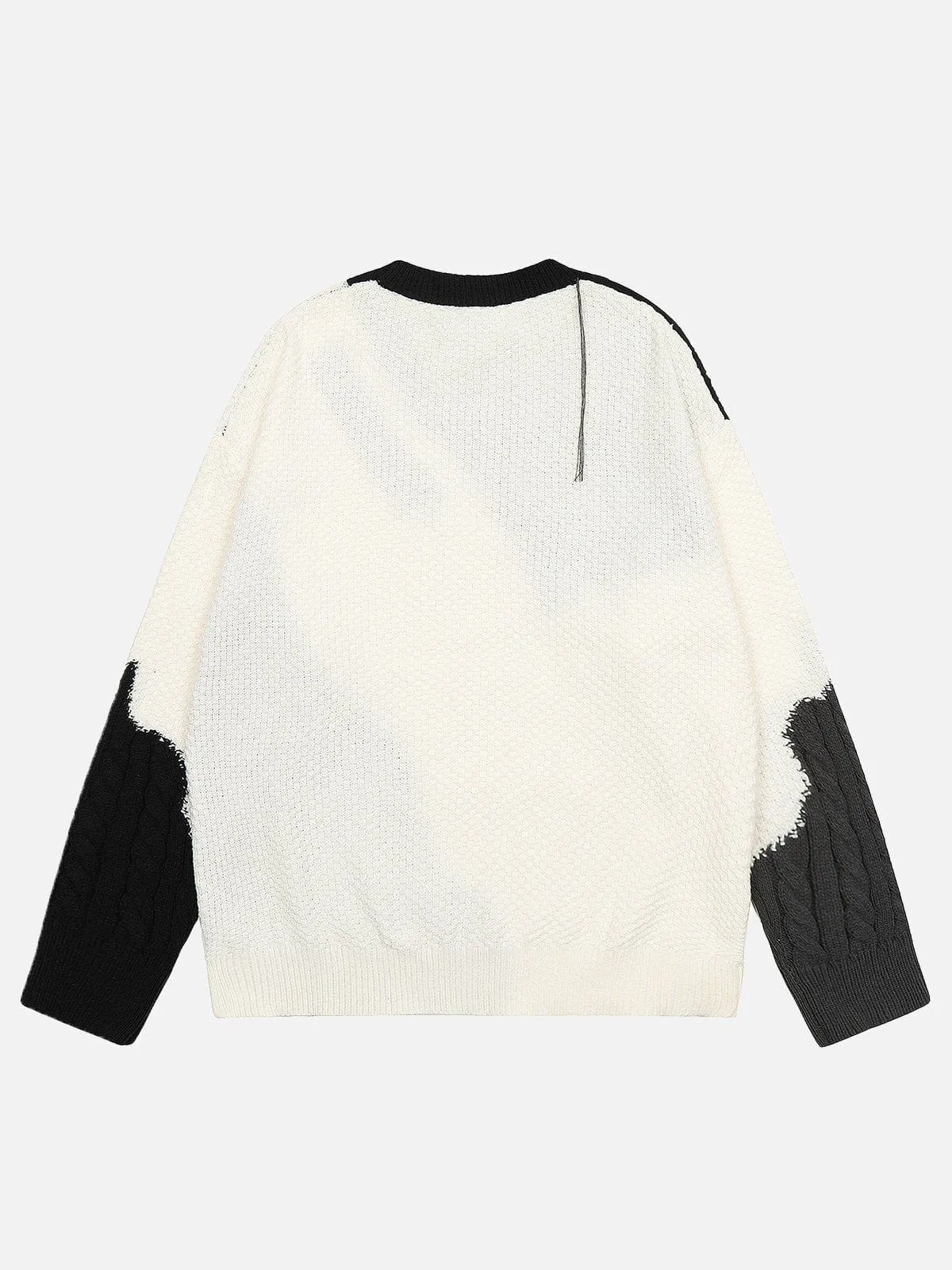 Aelfric Eden Color Blocking Patchwork Sweater sold by Aelfric Eden product image thumbnail 3