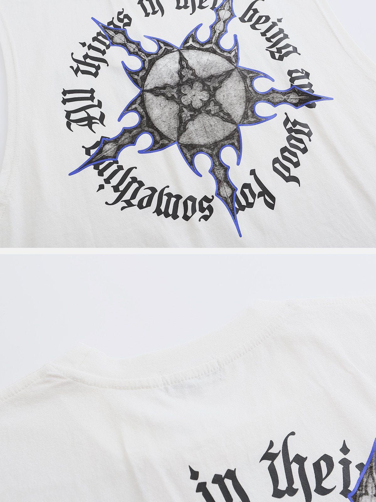 Aelfric Eden Vintage Hip Hop Loose Vest sold by Aelfric Eden product image thumbnail 5