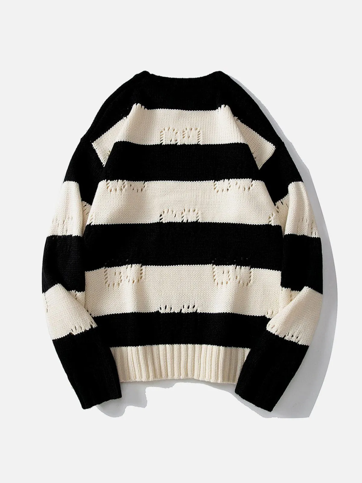 Aelfric Eden Stripe Distressed Sweater sold by Aelfric Eden product image thumbnail 3
