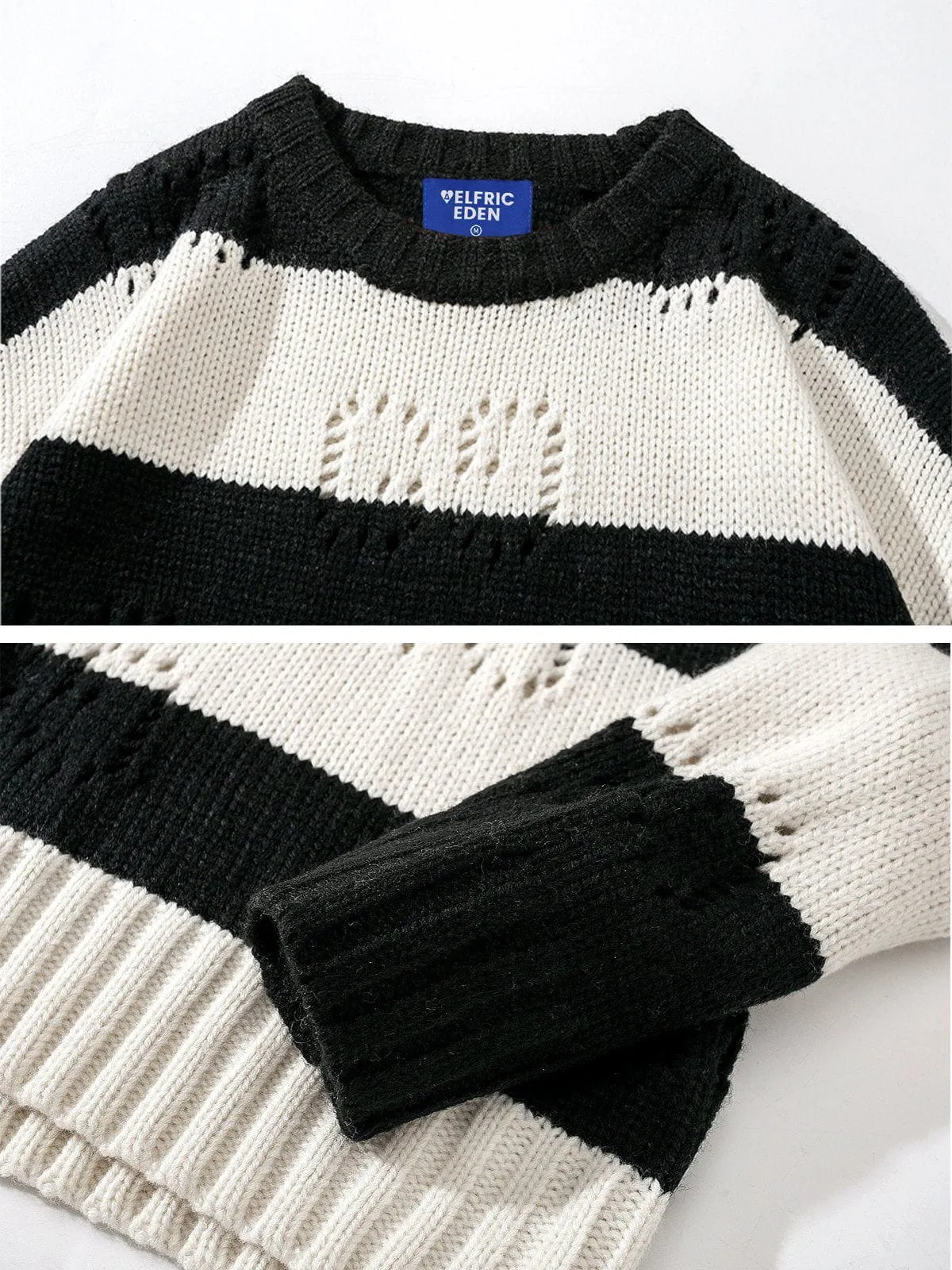 Aelfric Eden Stripe Distressed Sweater sold by Aelfric Eden product image thumbnail 4