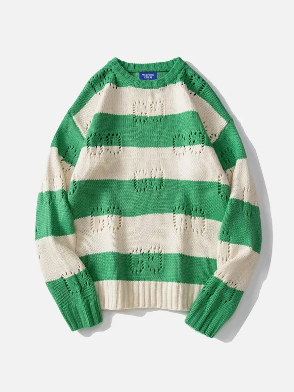 Aelfric Eden Stripe Distressed Sweater sold by Aelfric Eden