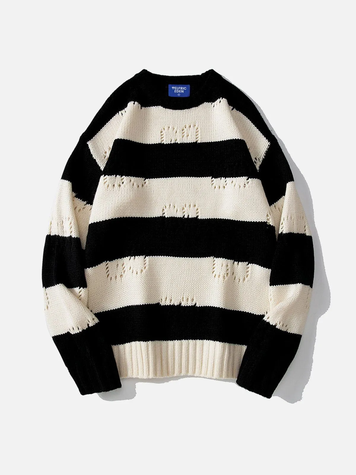 Aelfric Eden Stripe Distressed Sweater sold by Aelfric Eden product image thumbnail 2