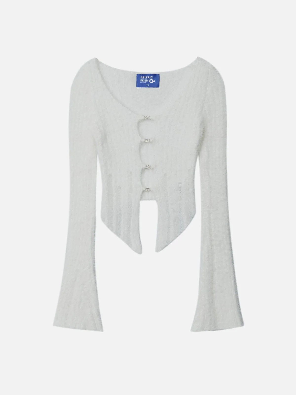 Vintage Solid Knitting Cardigan sold by Aelfric Eden product image thumbnail 2