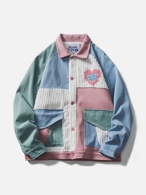 [US Only] Aelfric Eden Corduroy Colorblock Jacket sold by Aelfric Eden