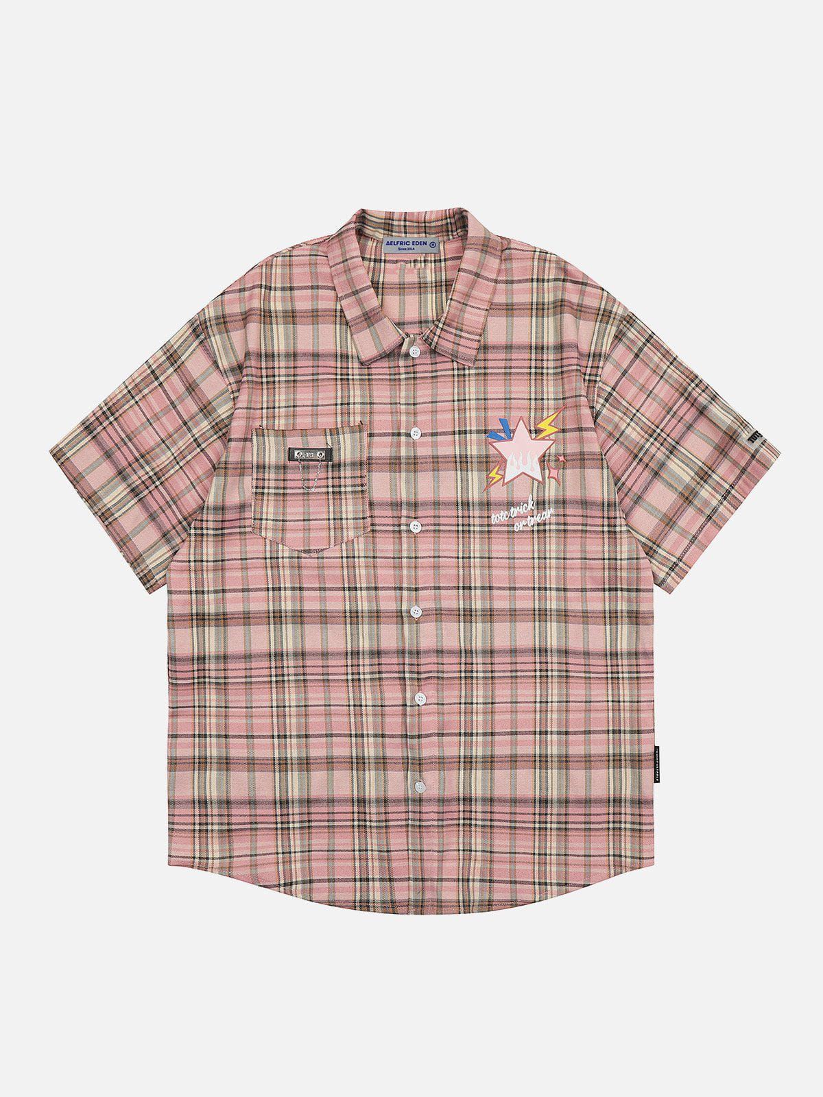 Aelfric Eden Lightning Star Short Sleeve Shirts sold by Aelfric Eden product image thumbnail 2