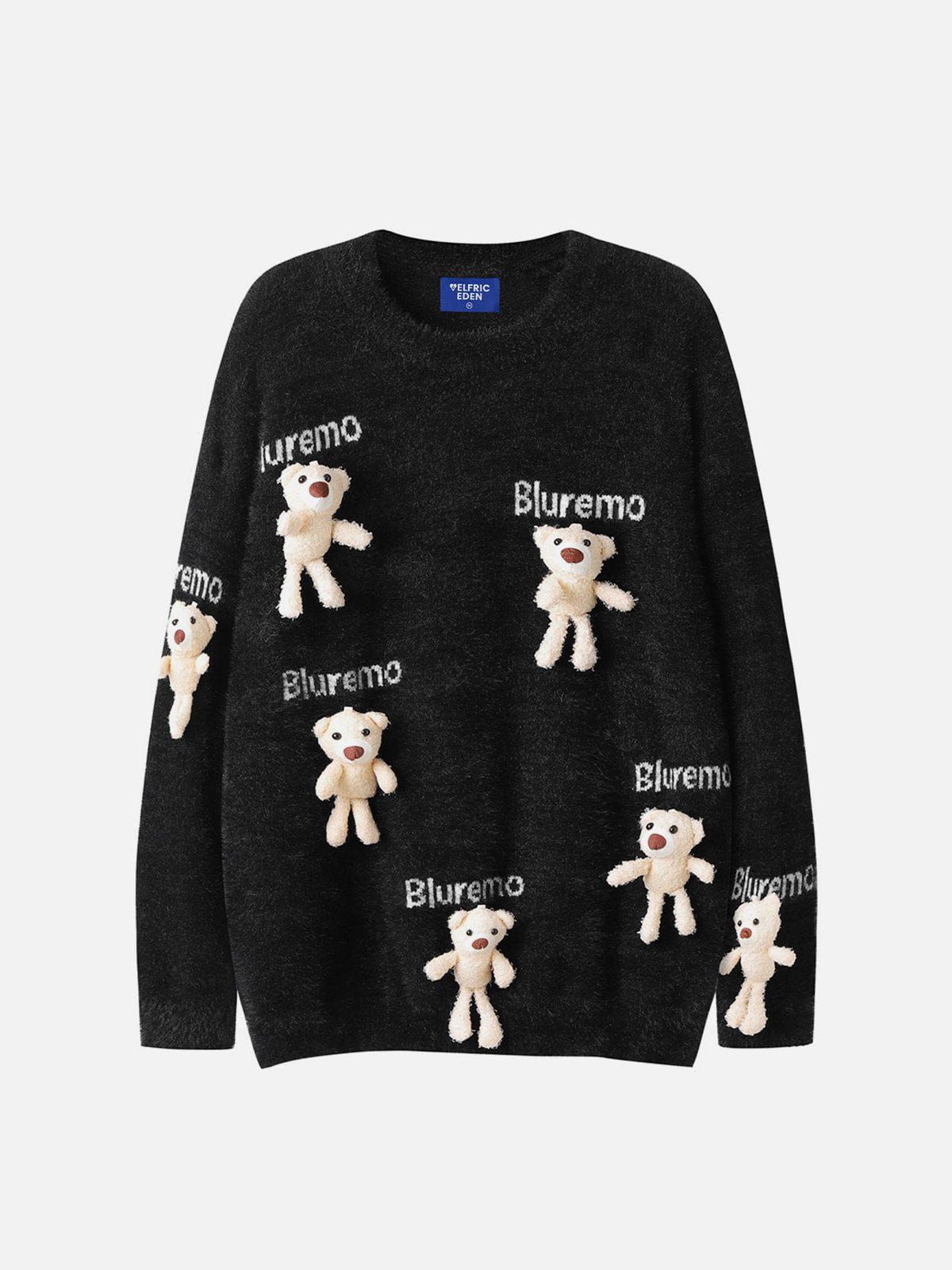 Aelfric Eden Bear Dimensional Pattern Sweater sold by Aelfric Eden product image thumbnail 2