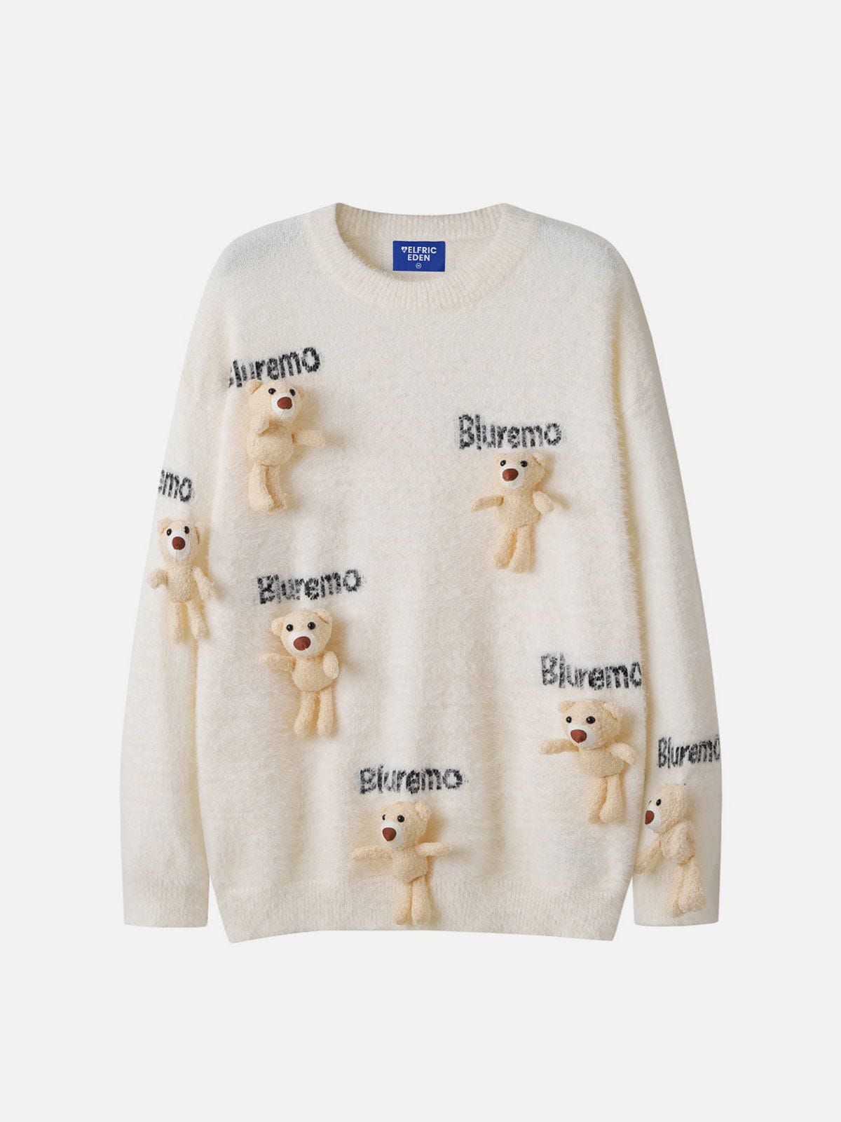 Aelfric Eden Bear Dimensional Pattern Sweater sold by Aelfric Eden