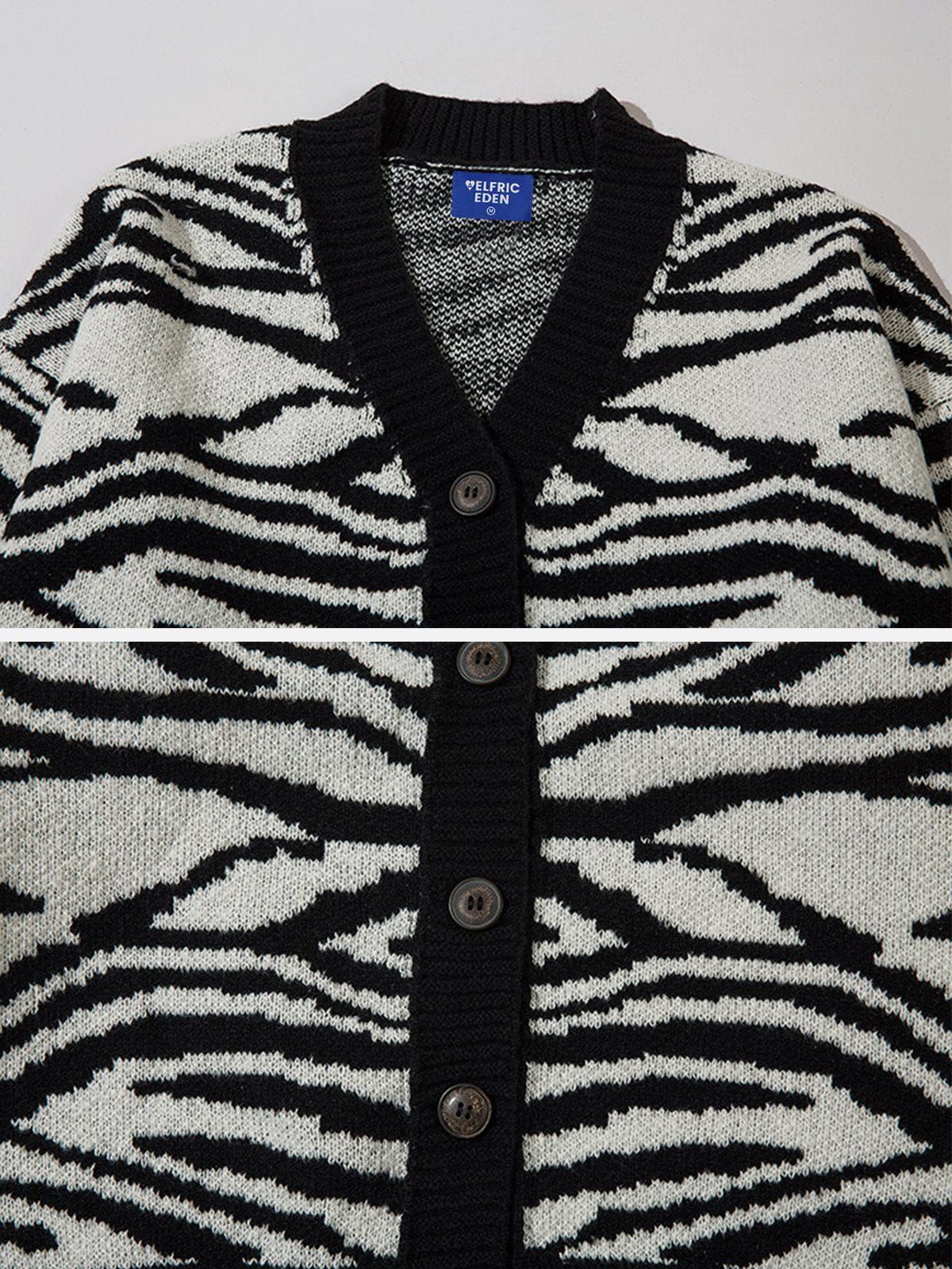 Aelfric Eden Zebra Pattern Cardigan sold by Aelfric Eden product image thumbnail 5