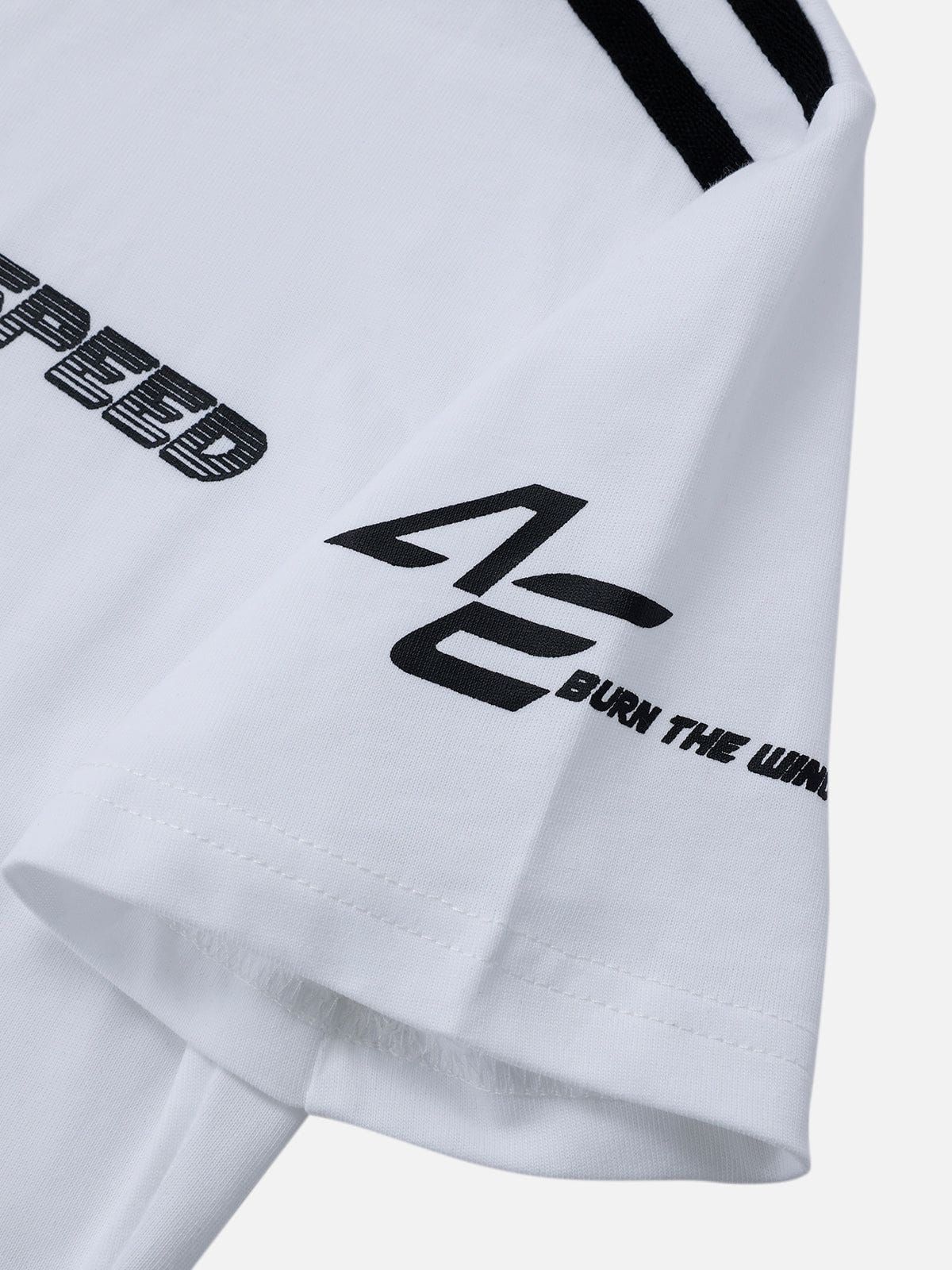 Aelfric Eden Stripe Patchwork Racing Tee sold by Aelfric Eden product image thumbnail 4